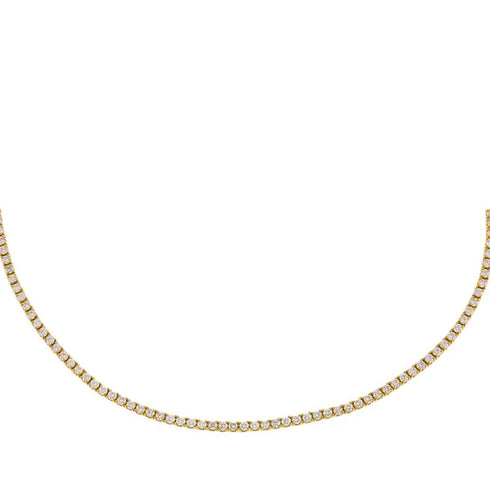 Zirconia Chain Choker - Zafari Studio Jewelry