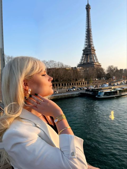 Baroque Pearl Long Tassel Watch Chain Bracelet - Zafari Studio Jewelry