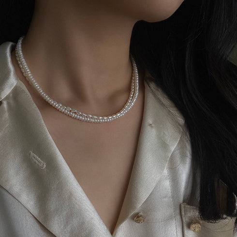 Rice Pearls Necklace (Purchase Individually) - Zafari Studio Jewelry