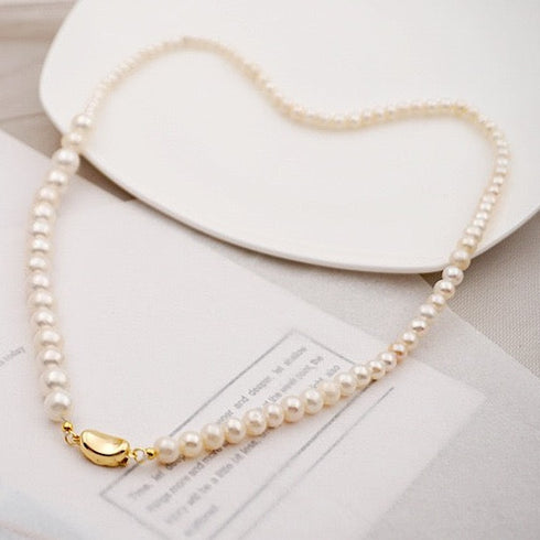 50cm Long Irregular Pearl Necklace - Zafari Studio Jewelry