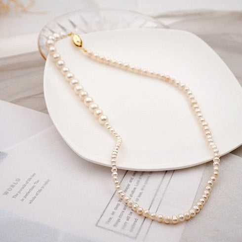 50cm Long Irregular Pearl Necklace - Zafari Studio Jewelry