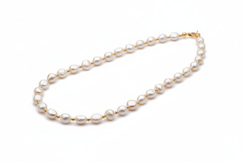 ELISA Pearl Matching Necklace, Bracelet & Earrings (Purchase Individually) - Zafari Studio Jewelry