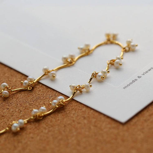 Cherry Pearls Necklace and Bracelet (Purchase Individually) - Zafari Studio Jewelry