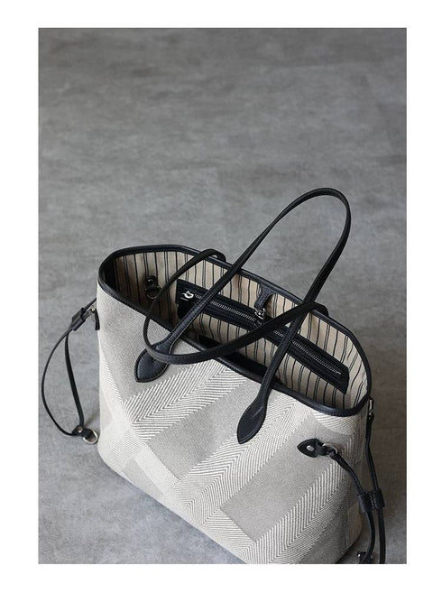 Never Full Large Tote Bag Commuter Bag - Zafari Studio Jewelry