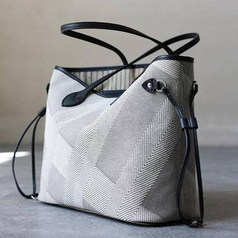 Never Full Small Caramel Tote Bag Commuter Bag - Zafari Studio Jewelry