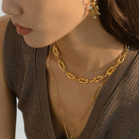 Tracy Thick Gold Hiphop Choker - Zafari Studio Jewelry