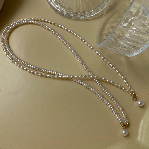 Rice Pearls Necklace (Purchase Individually) - Zafari Studio Jewelry
