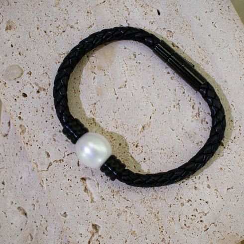 12-13mm Large Pearl Bracelet - Zafari Studio Jewelry