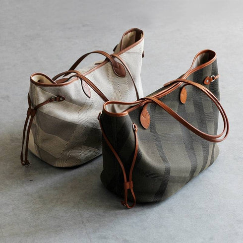 Never Full Large Tote Bag Commuter Bag - Zafari Studio Jewelry