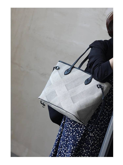 Never Full Small Tote Bag Commuter Bag - Zafari Studio Jewelry