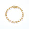 CZ Twisted Gold Chain Necklace and Bracelet (Purchase Individually) - Zafari Studio Jewelry