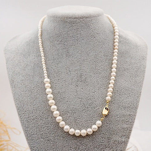50cm Long Irregular Pearl Necklace - Zafari Studio Jewelry