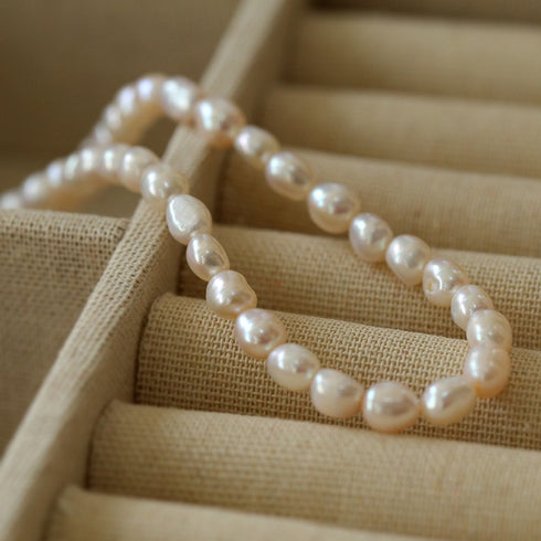 Vintage Baroque Pearl Necklace - Zafari Studio Jewelry