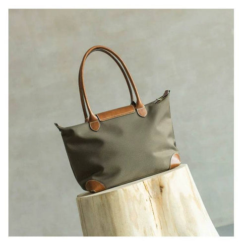Aikon Traveller Tote Bag Middle Size Long Handle - Zafari Studio Jewelry