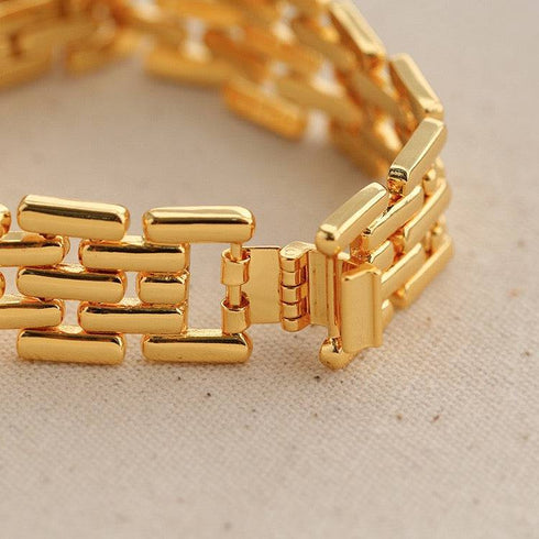 Baroque Pearl Long Tassel Watch Chain Bracelet - Zafari Studio Jewelry