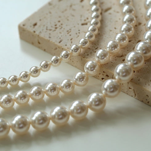 High Quality Crystal Pearl Choker Necklace - Zafari Studio Jewelry