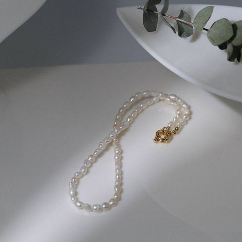 Vintage Baroque Pearl Necklace - Zafari Studio Jewelry