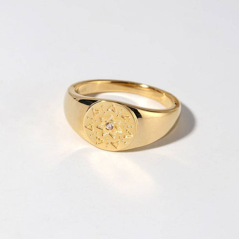 Pure Signet Ring - Zafari Studio Jewelry
