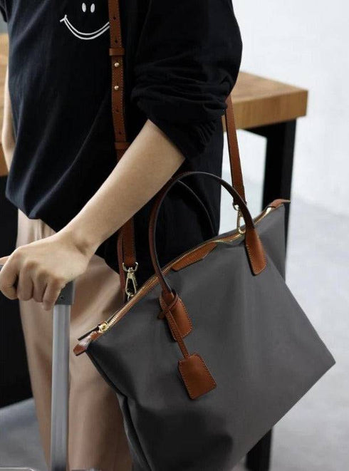 EmTote Shoulder Bag Grey - Zafari Studio Jewelry