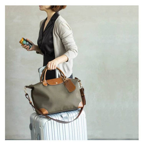 Aikon Traveler Tote Bag Short Handle - Zafari Studio Jewelry