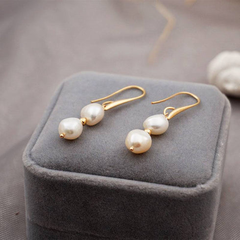 ELISA Pearl Matching Necklace, Bracelet & Earrings (Purchase Individually) - Zafari Studio Jewelry