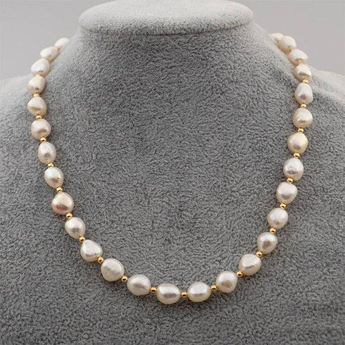 ELISA Pearl Matching Necklace, Bracelet & Earrings (Purchase Individually) - Zafari Studio Jewelry