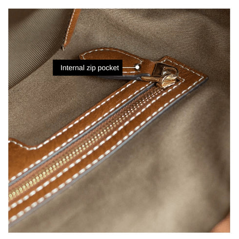 Aikon Traveler Tote Bag Short Handle - Zafari Studio Jewelry