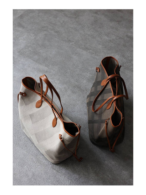 Never Full Large Tote Bag Commuter Bag - Zafari Studio Jewelry