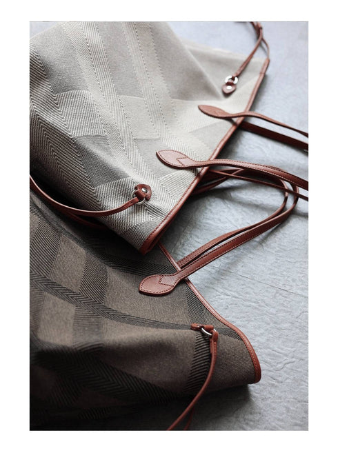 Never Full Large Tote Bag Commuter Bag - Zafari Studio Jewelry