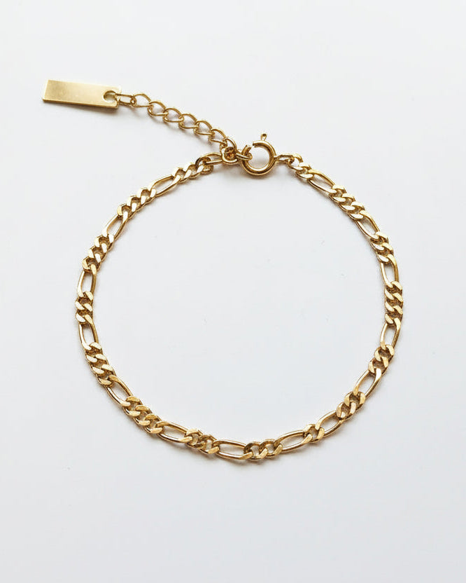 Minimalist Beaded Bracelet Gold Vermeil - Bracelets | ZAFARI Studio Jewelry