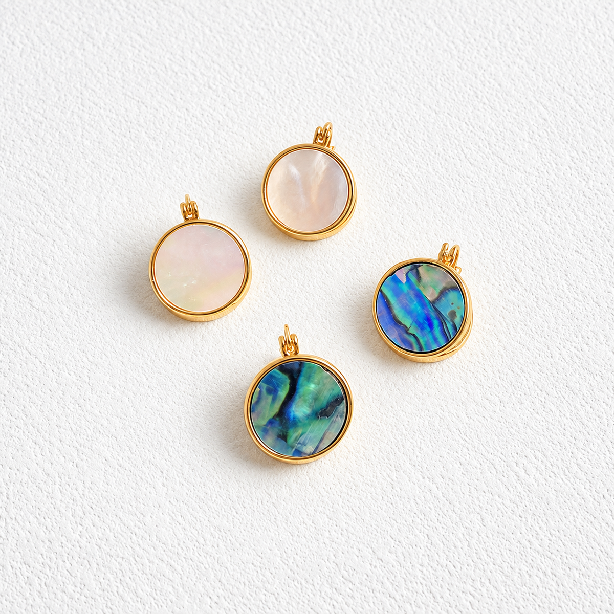 Abalone Pearl Shell Earrings — product detail