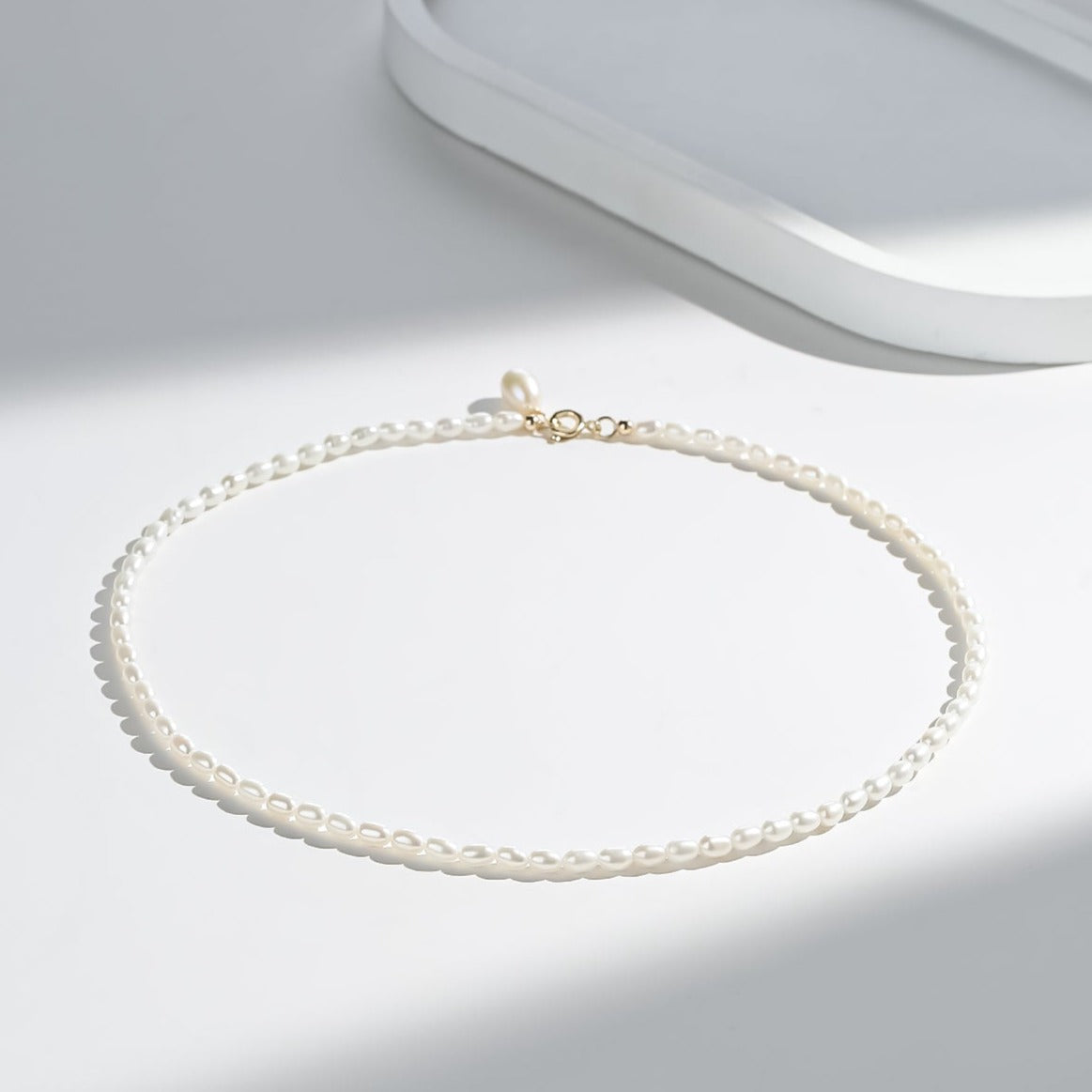 Rice Pearls Necklace (Purchase Individually) - Zafari Studio Jewelry