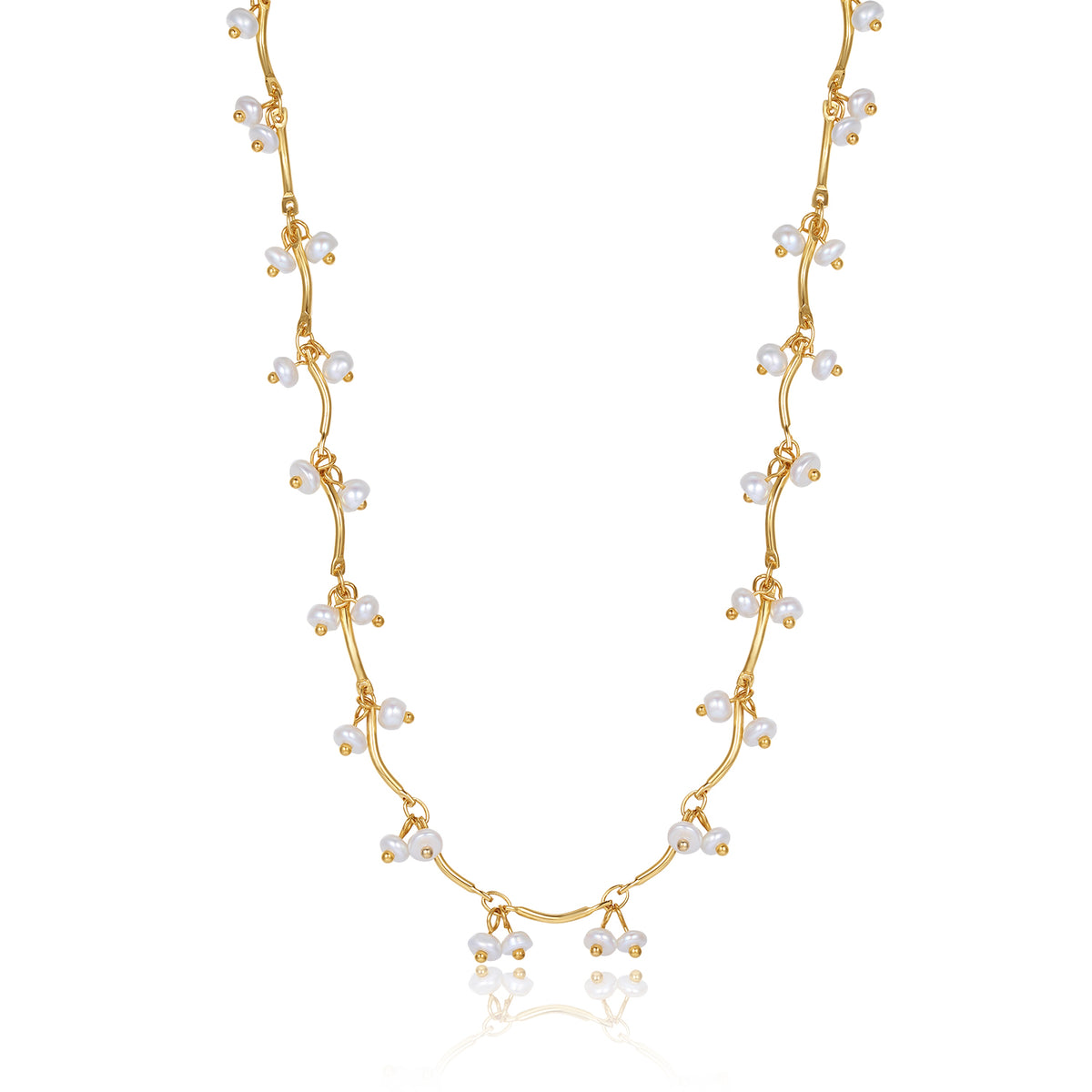 Cherry Pearls Necklace and Bracelet (Purchase Individually) - Zafari Studio Jewelry