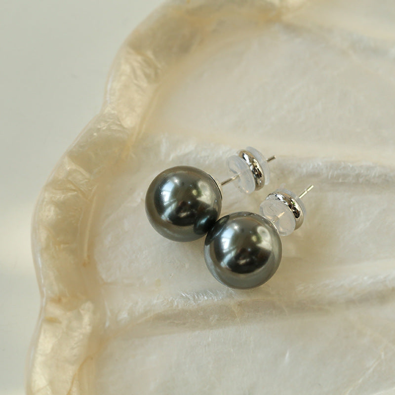 6-14mm Swarovski Pearl Ear Stud Earrings - Zafari Studio - Zafari Jewlery 