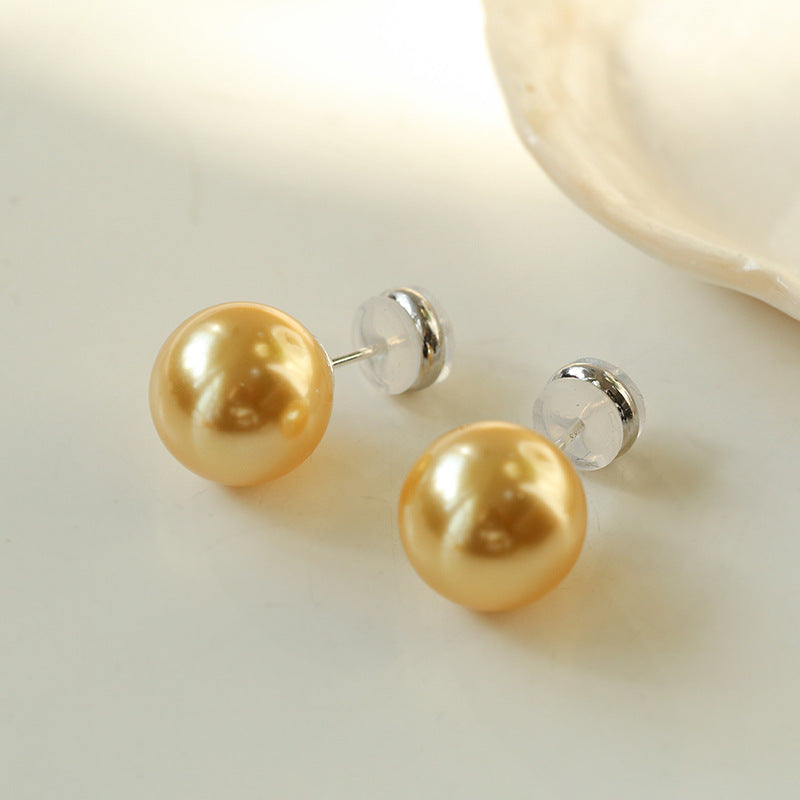 6-14mm Swarovski Pearl Ear Stud Earrings - Zafari Studio - Zafari Jewlery 