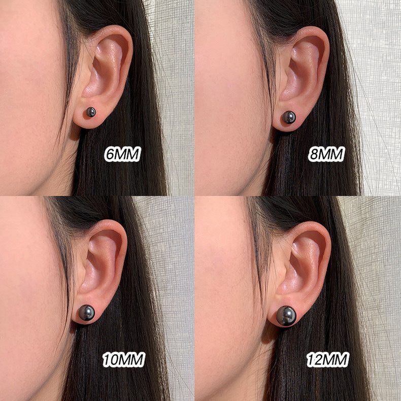 6-14mm Swarovski Pearl Ear Stud Earrings - Zafari Studio - Zafari Jewlery 