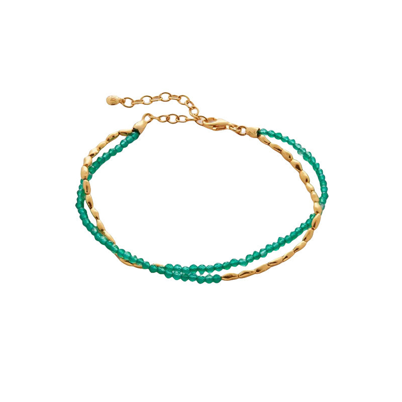 Mini Gemstones Beaded Bracelet - Zafari Studio Jewelry