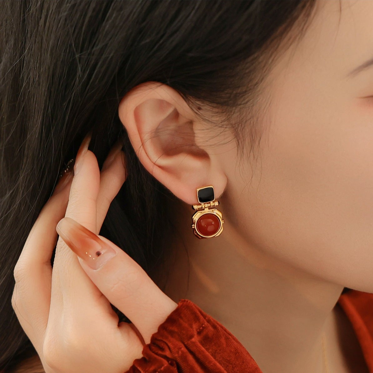 Red Onyx Inlay
