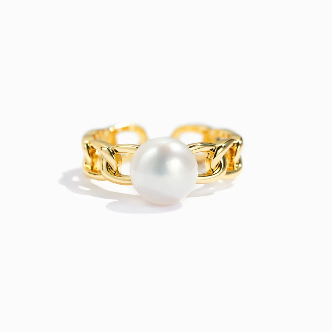 Various Style Freshwater Pearl Ring Gold Vermeil - Zafari Studio Jewelry