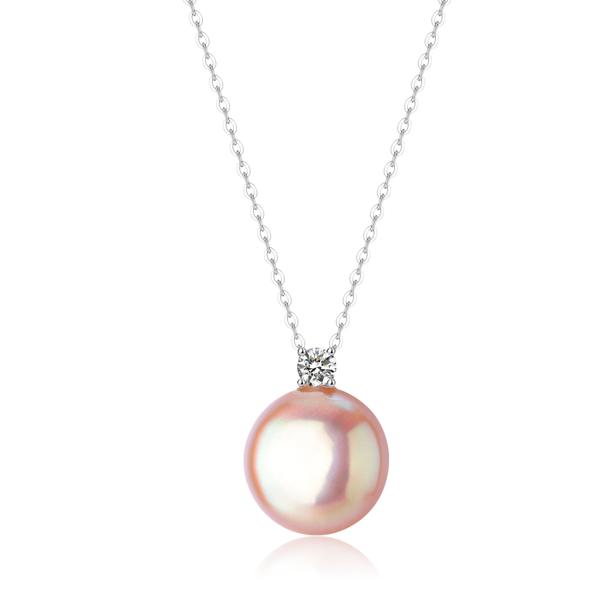 Sasha Coin Baroque Pearl Pendant Necklace - Zafari Studio Jewelry
