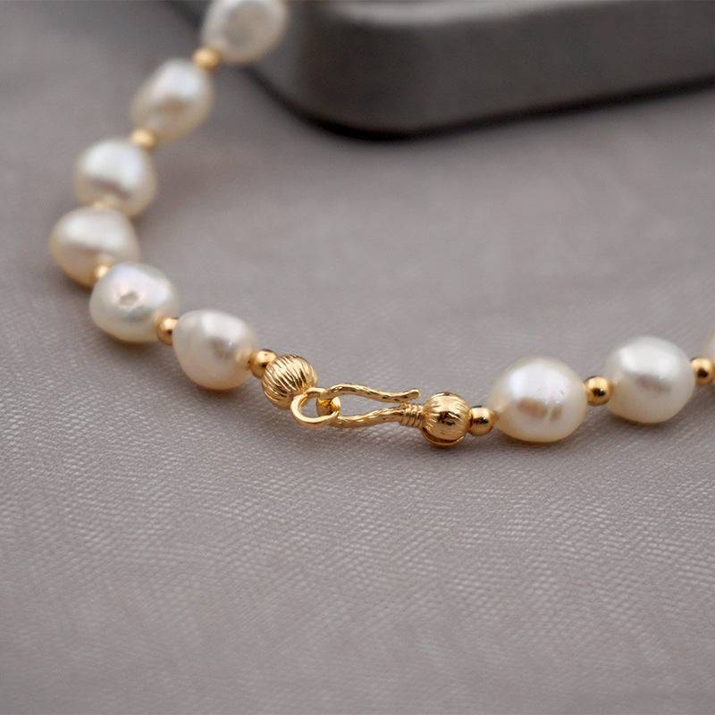 ELISA Pearl Matching Necklace, Bracelet & Earrings (Purchase Individually) - Zafari Studio Jewelry