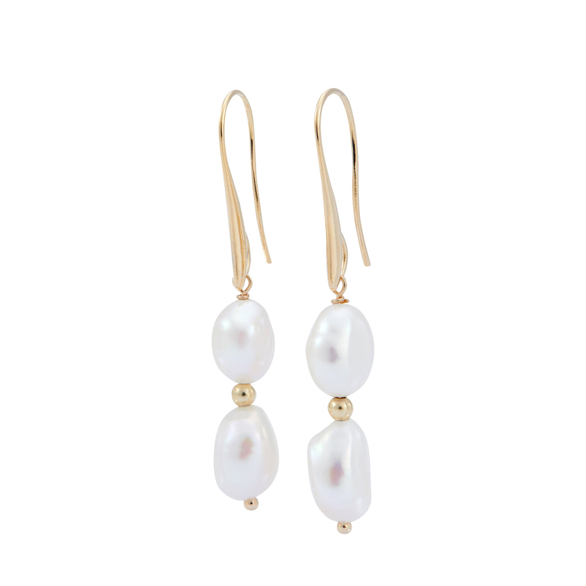 ELISA Pearl Matching Necklace, Bracelet & Earrings (Purchase Individually) - Zafari Studio Jewelry