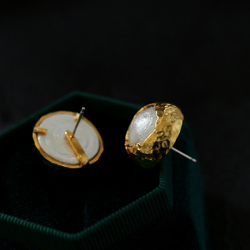 Chic Cotton Pearl Earring - Zafari Studio Jewelry