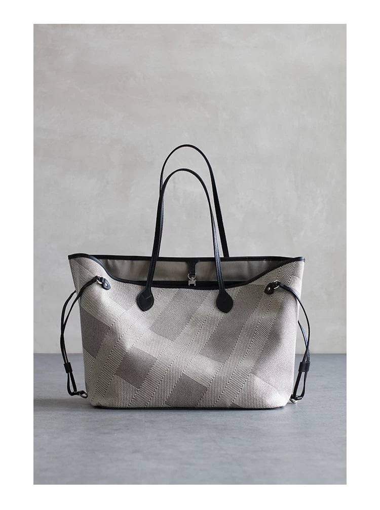 Never Full Large Tote Bag Commuter Bag - Zafari Studio Jewelry