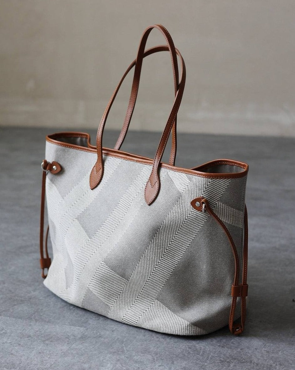 Never Full Large Tote Bag Commuter Bag - Zafari Studio Jewelry