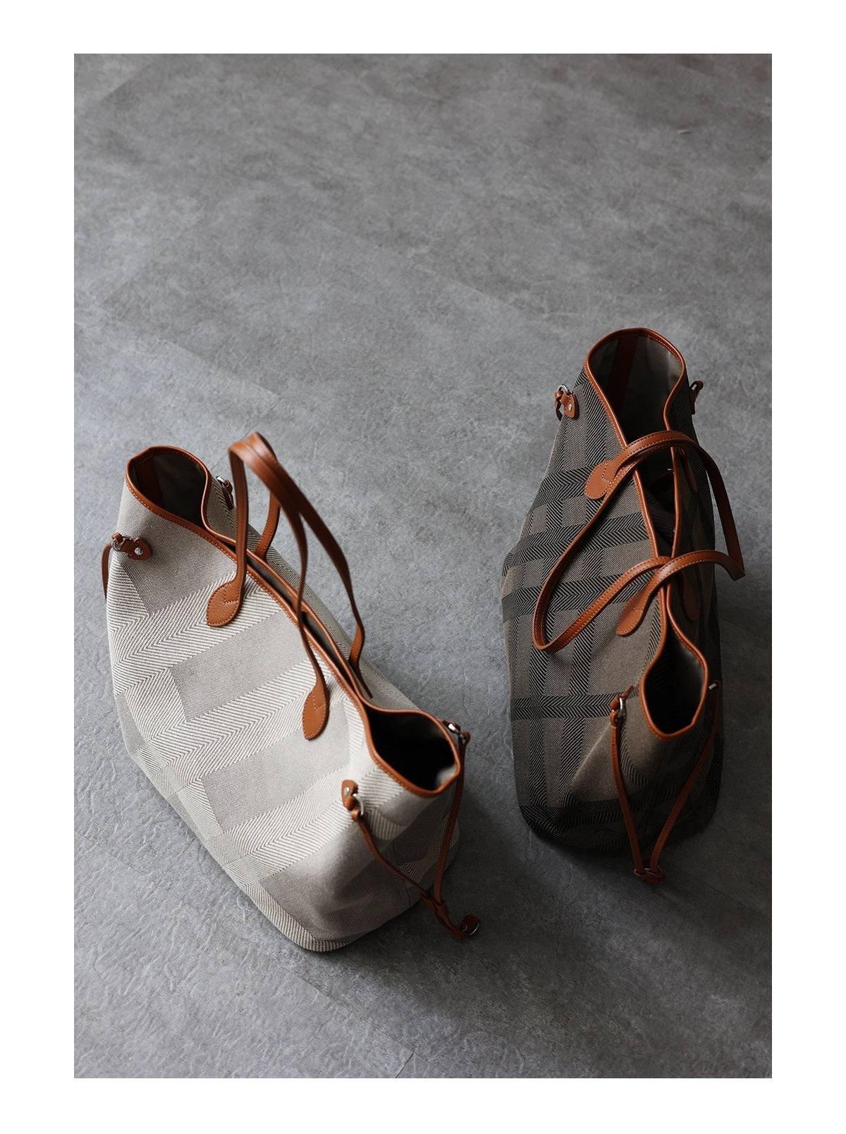 Never Full Large Tote Bag Commuter Bag - Zafari Studio Jewelry