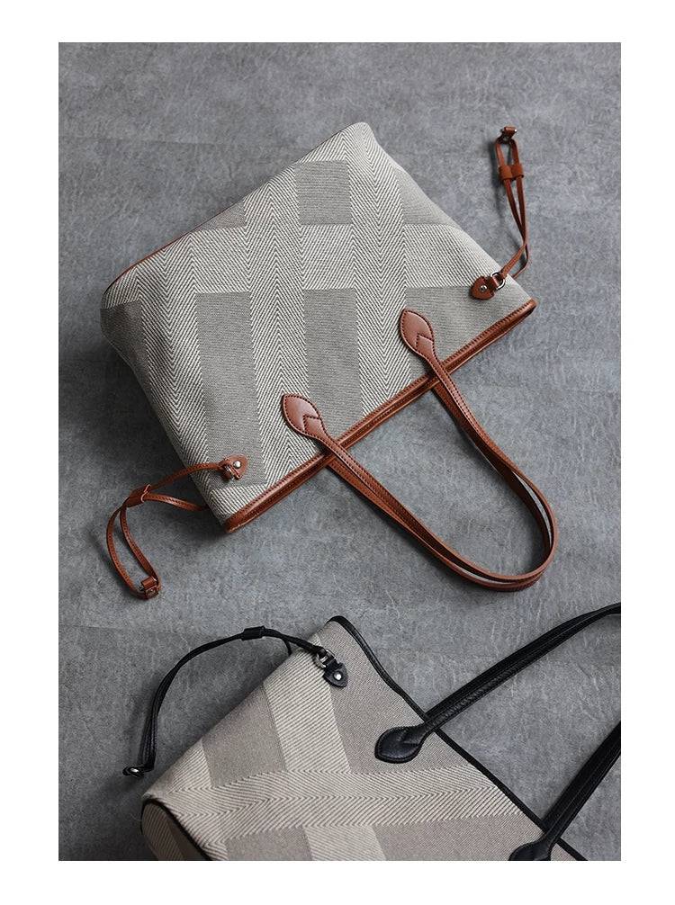 Never Full Small Tote Bag Commuter Bag - Zafari Studio Jewelry