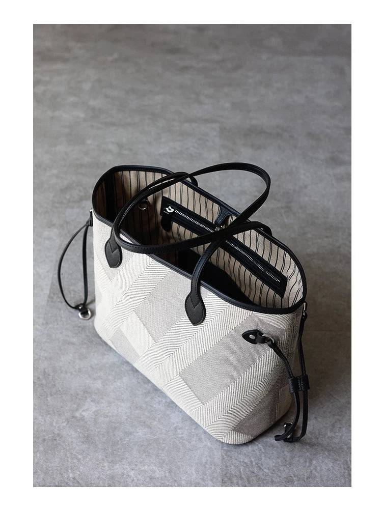 Never Full Small Tote Bag Commuter Bag - Zafari Studio Jewelry