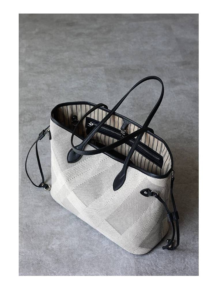 Never Full Small Tote Bag Commuter Bag - Zafari Studio Jewelry