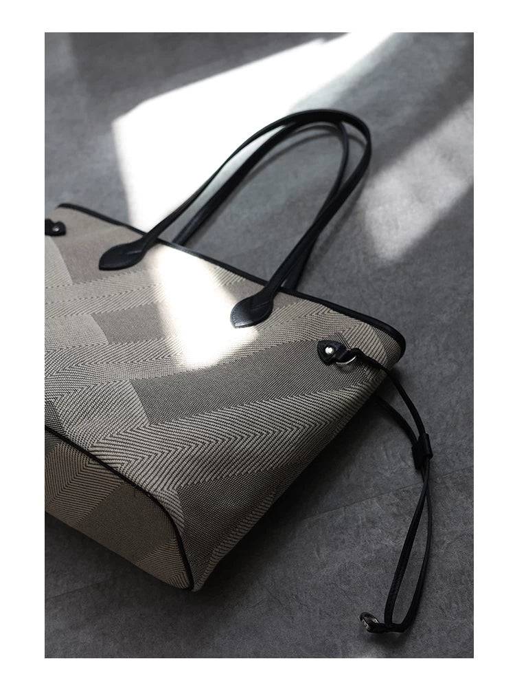 Never Full Small Tote Bag Commuter Bag - Zafari Studio Jewelry